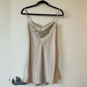 Zara mini satin dress